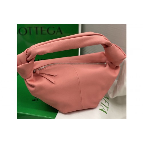 Bottega Veneta Mini top handle bag in Pink Calfskin Leather
