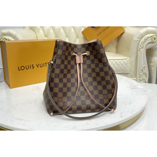 Louis Vuitton N40198 NeoNoe bucket bag in Damier Ebene coated canvas Louis Vuitton N40198 NeoNoe bucket bag in Damier Ebene coated canvas