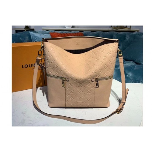 Louis Vuitton M44247 Melie handbags Beige Monogram Empreinte leather Louis Vuitton M44247 Melie handbags Beige Monogram Empreinte leather