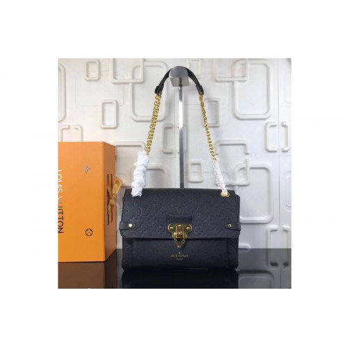 Louis Vuitton M44151 Vavin BB Bags in Black Monogram Empreinte Leather
