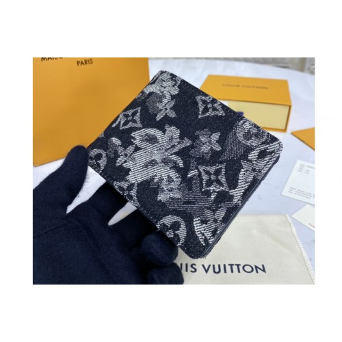 Louis Vuitton M80031 Multiple Wallet in Monogram Tapestry coated canvas