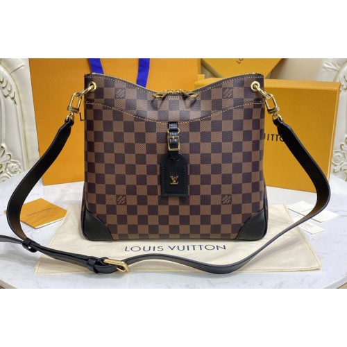 Louis Vuitton N50062 Odeon MM Bag in Damier Ebene coated canvas Louis Vuitton N50062 Odeon MM Bag in Damier Ebene coated canvas