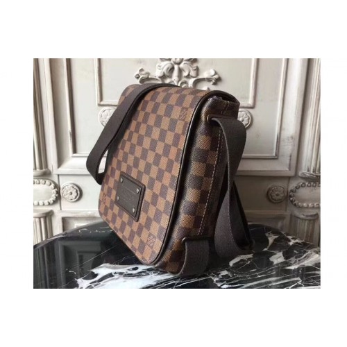 Louis Vuitton N51210 Brooklyn PM Bag in Damier Ebene Canvas Louis Vuitton N51210 Brooklyn PM Bag in Damier Ebene Canvas
