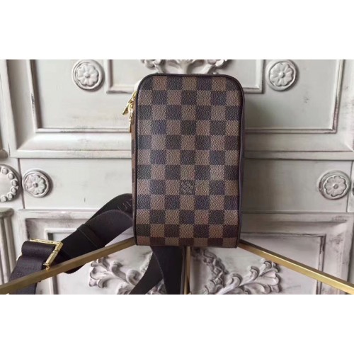 Louis Vuitton N51994 Geronimos Waist Bag in Damier Ebene Canvas Louis Vuitton N51994 Geronimos Waist Bag in Damier Ebene Canvas